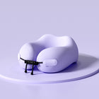 Memory Foam Travel Neck Pillow for Plane Train