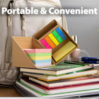 Sticky Notes Organizer Cube with Pen Holder