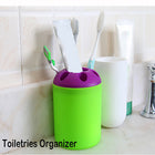 Plastic Pen Holder Vase Toothbrush Holder Makeup Brush Cup