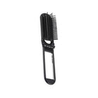Folding Hair Brush With Mirror