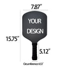 Graphite Carbon Fiber Pickleball Paddle Set