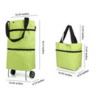 Collapsible Shopping Bag with Wheels