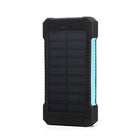Solar Power Bank With Led Flashlight