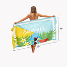Oversized Microfiber Beach Towel 59" x 30"