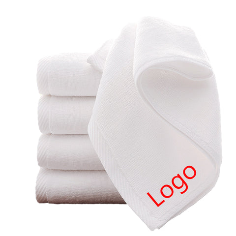 30 x 14 Inch Household Hotel Durable White Large Face Towel