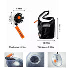 Portable Disc Folding Storage Shopping Bag