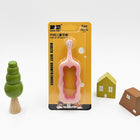 Children's Toothbrush with Flocked Handle and Soft Bristles