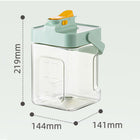 2.3 L Clear Plastic Kettle Drink Dispenser With Spout