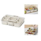Large Capacity Portable Spice Box Fruit Organizer