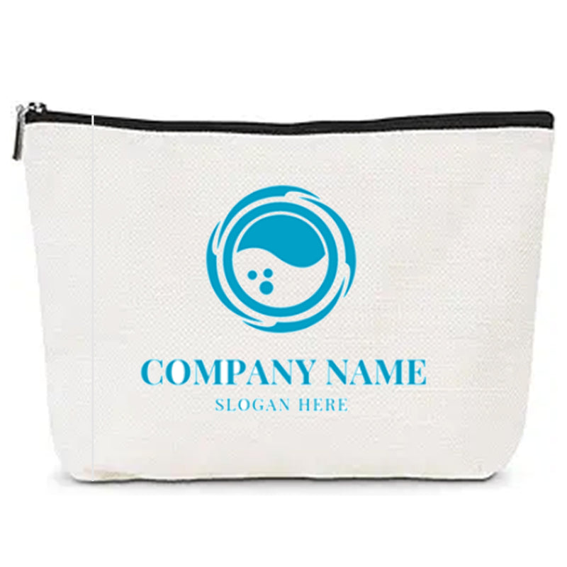 Travel Canvas Makeup Pouches With Zipper