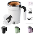 Rechargeable Self Stirring Mug With Temperature Display