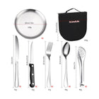 Camping Silverware Kit
