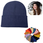 Unisex Cuffed Winter Beanies