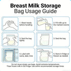 30PCS Disposable Portable Breast Milk Storage Bags