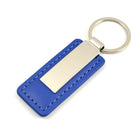 Rectangular Leather Keychain