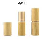 5ml Refillable Empty Bamboo Lipstick Tube/ DIY Lip Balm Tube