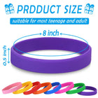 Silicone Glow Rubber Wristbands