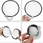 Full Color Round Foldable Nylon Fan