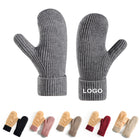 Women'S Winter Outdoor Mittens Thickened Fleece