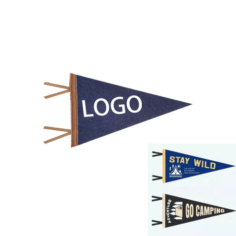 Mini Full Color Custom Felt Pennant