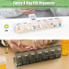Weekly Vitamin Organizer 7 Days Pill Box