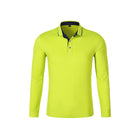 Wicking Golf Long Sleeve Polo Shirt