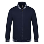 Solid Color Baseball Jacket