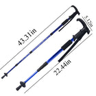 Retractable Outdoor Aluminum Alloy Walking Stick