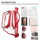 Clear Stadium Fanny Pack with Strap
