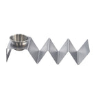 Stainless Steel Sauce Cup Taco Holder Set For 3 Tacos