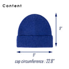 Monochrome Warm Autumn And Winter Knit Hat