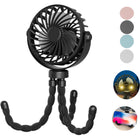 Flexible Tripod Clip-On Fan
