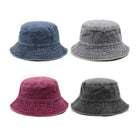 Washed Denim Bucket Hat