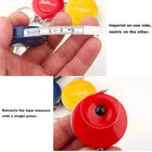 Retractable Measuring Tape With Keychain