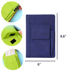 Multifunctional A5 Leather Pocket Notebook
