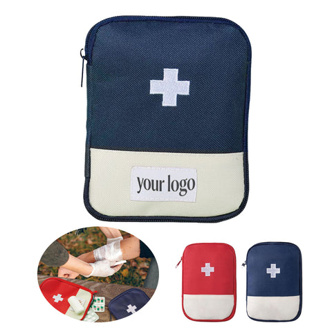 Custom Printed First Aid Pouch Travel Organizer