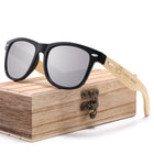 Vintage Bamboo Leg Rivet Sunglasses