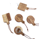 Magnetic Wooden Beer Opener with Lanyard