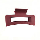 Matte Square Hair Claw Clip