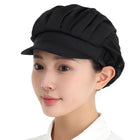 Unisex Kitchen Working Catering Elastic Half Mesh Cap