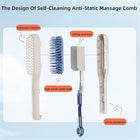Self-Cleaning Anti-Static Massage Comb