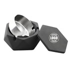 Concrete Stainless Steel Ashtray With Lid