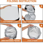 Full Color Custom Foldable Car Windshield Shade Cover