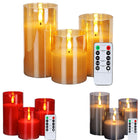 Remote-Controlled Flameless Led Candles With Flame