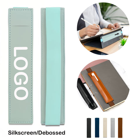 Elastic Band Pu Pen Holder
