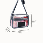 PVC Cosmetic Bag Messenger Bag