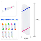 2-Color Mini Plastic Highlighter Stick Marker
