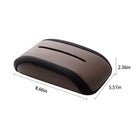 Foldable Car Tissue Holder With Elastic Strap