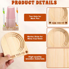 Wooden Party Cups Holders Organizer