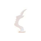Strip-Shaped Human Profile Eyeglass Holder